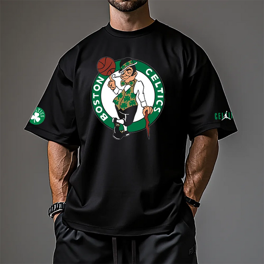 Tricou Unisex Oversized Boston Logo