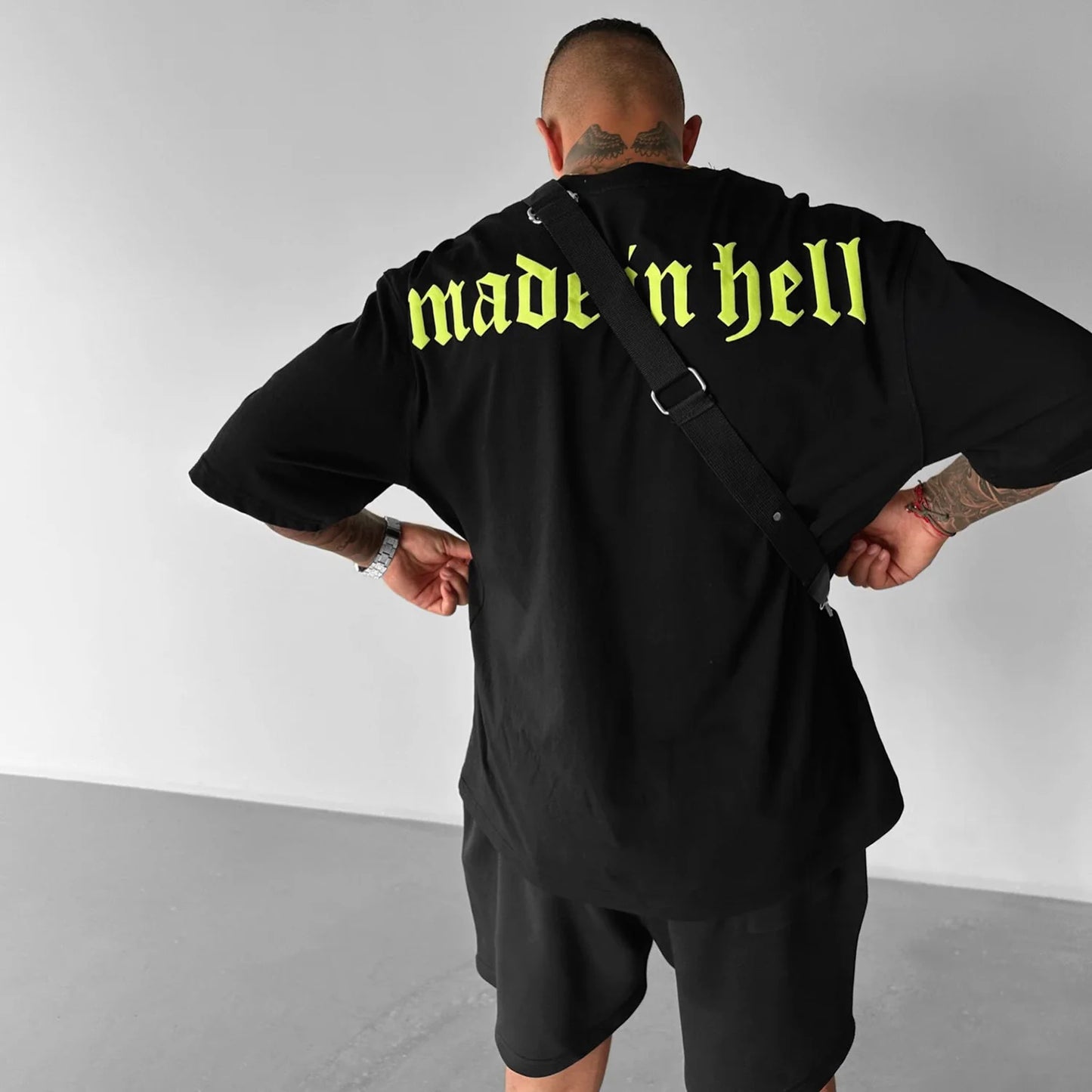Tricou Unisex Oversized Made in Hell
