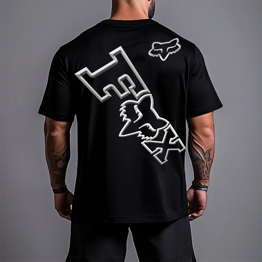 Tricou Unisex Oversized GrayFoxxx 2