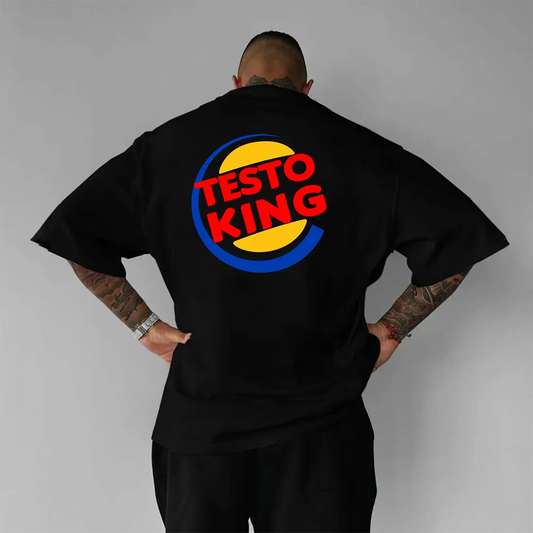 Tricou Unisex Oversized Testo King
