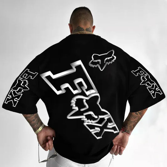 Tricou Unisex Oversized GrayFoxxx