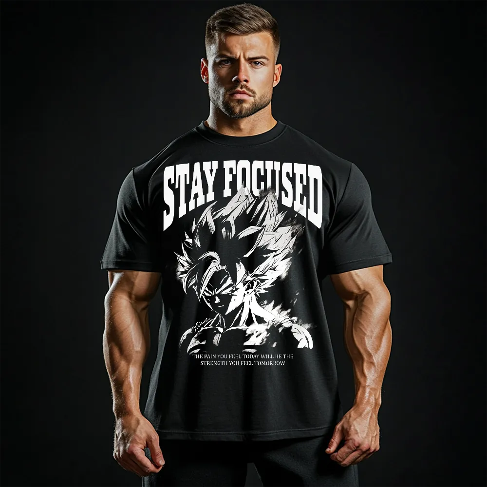 Tricou Unisex Oversized Stay Focused