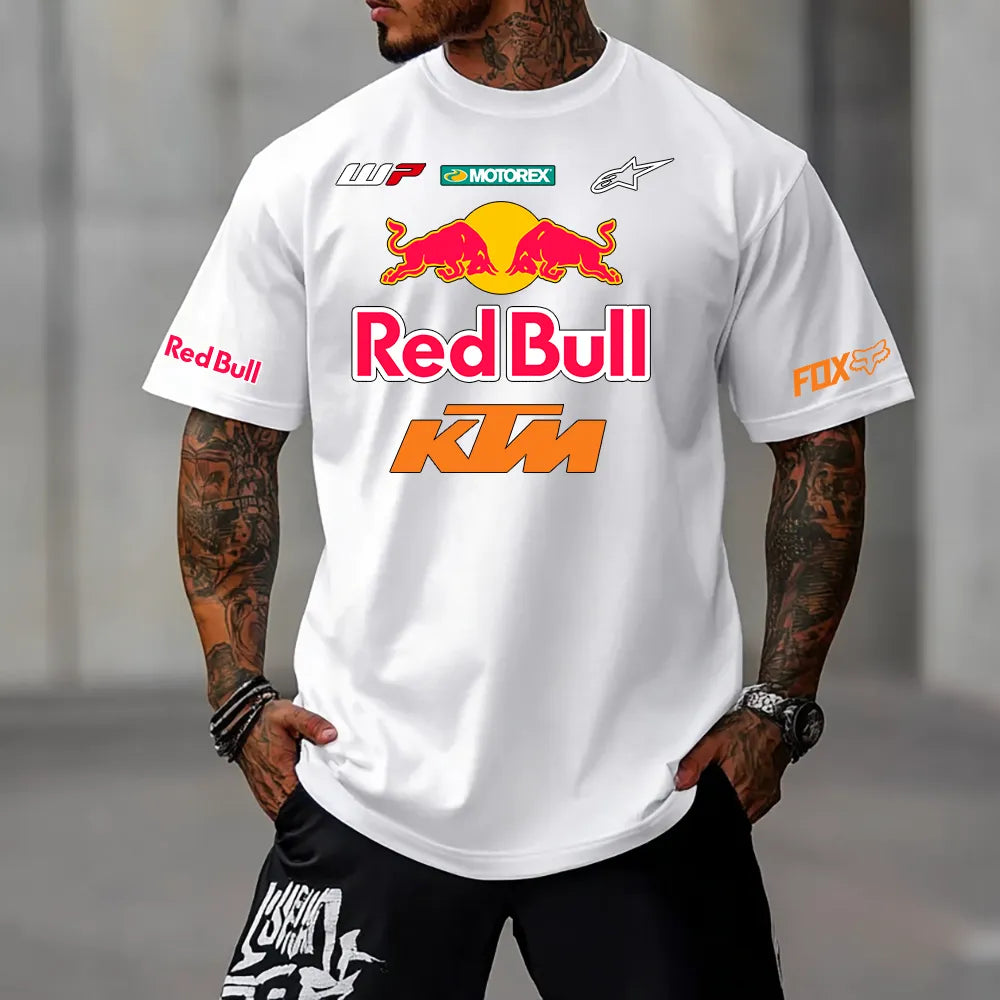 Tricou Unisex Oversized RedBull KTM wh