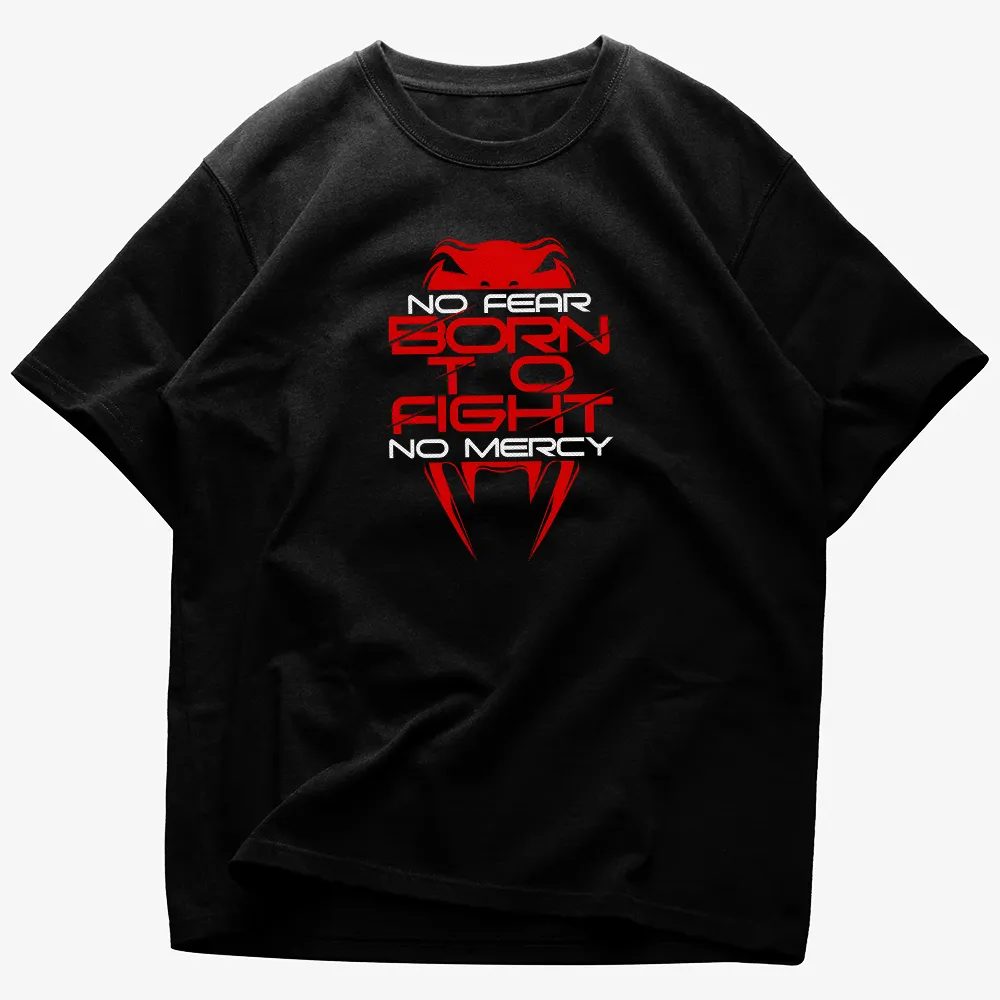 Tricou Unisex Oversized Born to Fight