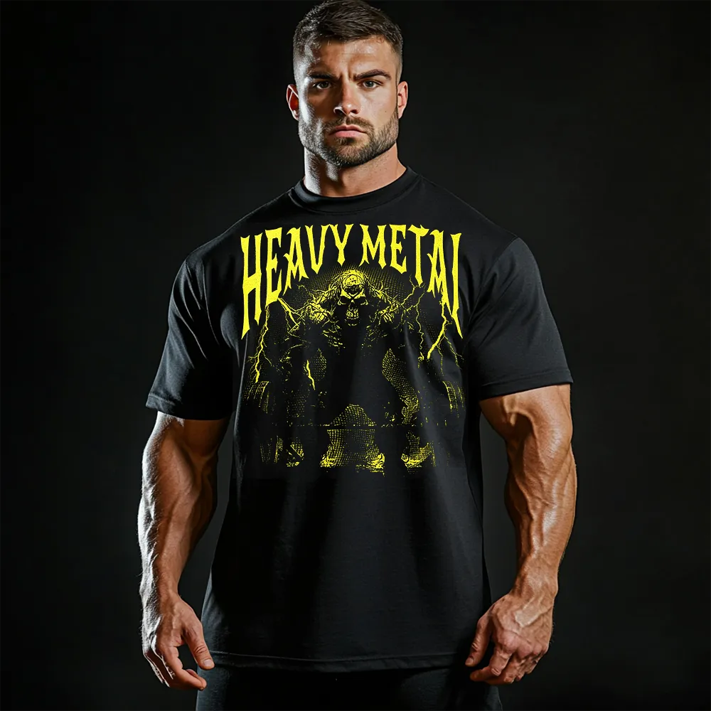 Tricou Unisex Oversized Heavy Metal