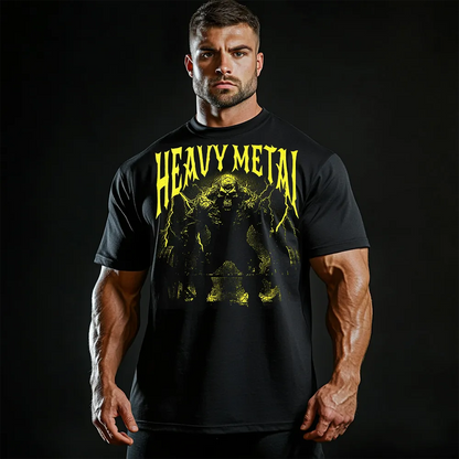 Tricou Unisex Oversized Heavy Metal
