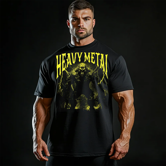 Tricou Unisex Oversized Heavy Metal