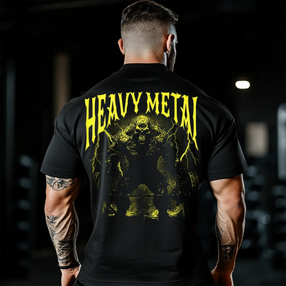Tricou Unisex Oversized Heavy Metal