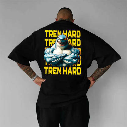 Tricou Unisex Oversized Tren Hard