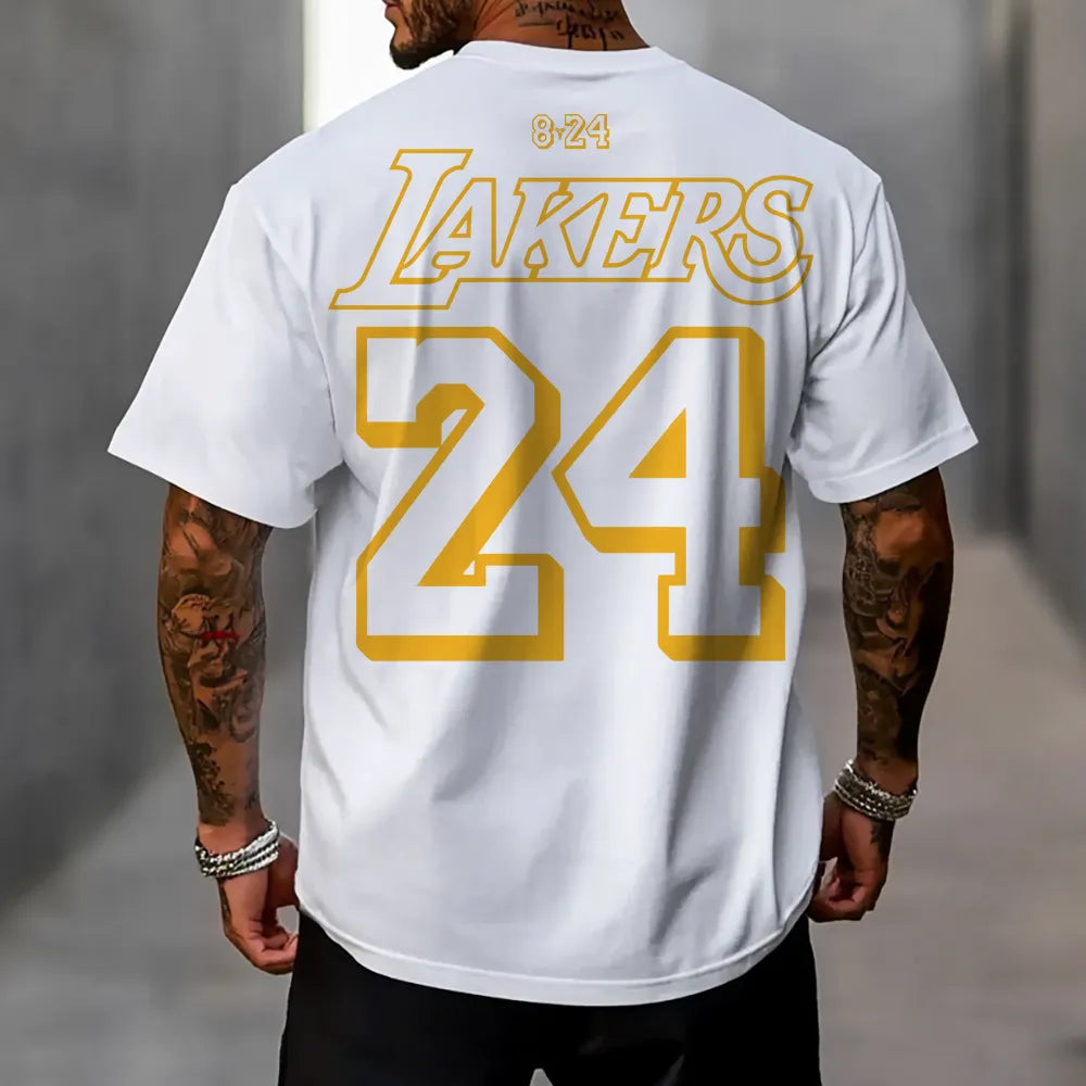 Tricou Unisex Oversized Lakers24 wh