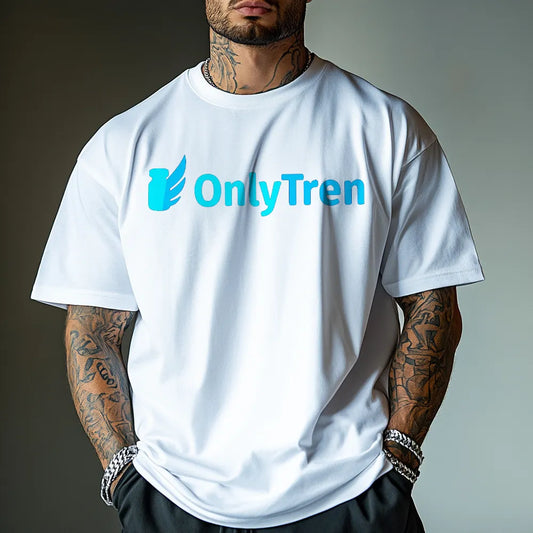 Tricou Unisex Oversized Only Tren wh