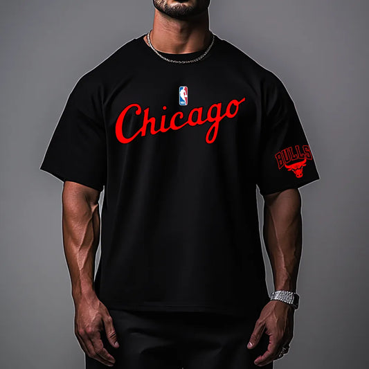 Tricou Unisex Oversized Bulls23 R