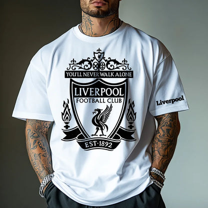 Tricou Unisex Oversized LiverpoolBl wh