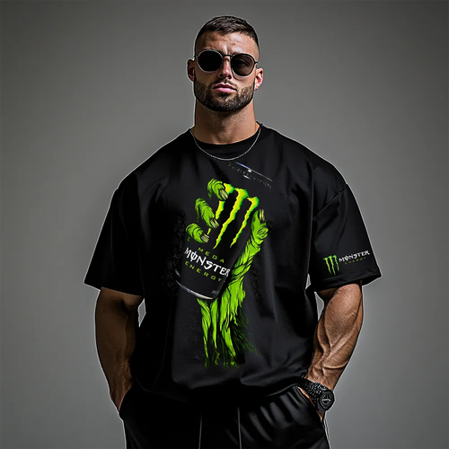 Tricou Unisex Oversized MnstEnergy 4