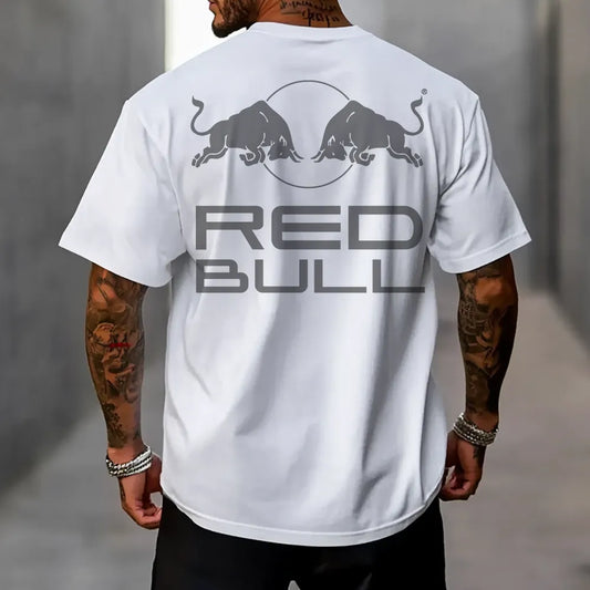 Tricou Unisex Oversized RedBull Gray