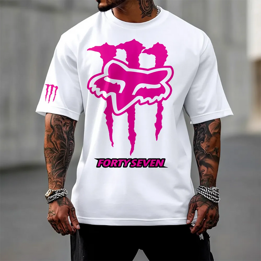Tricou Unisex Oversized MonsterFox wh 2