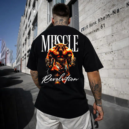 Tricou Unisex Oversized Revolution