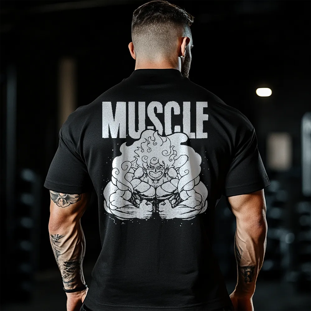 Tricou Unisex Oversized Muscle