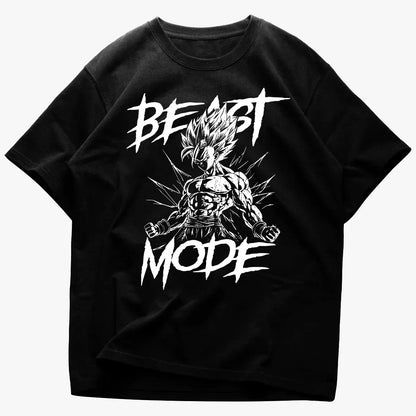 Tricou Unisex Oversized Beast Mode Insaiyan