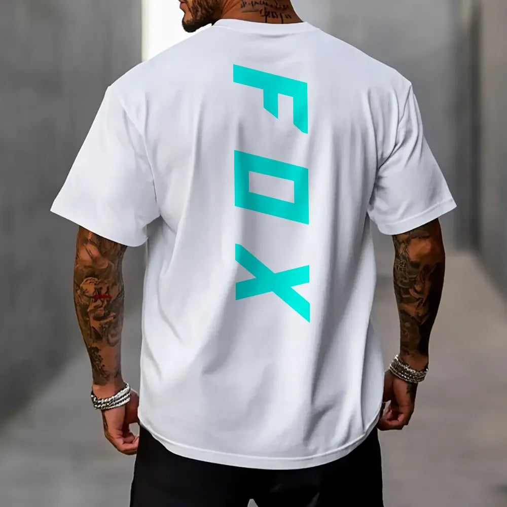 Tricou Unisex Oversized Foxxx P wh