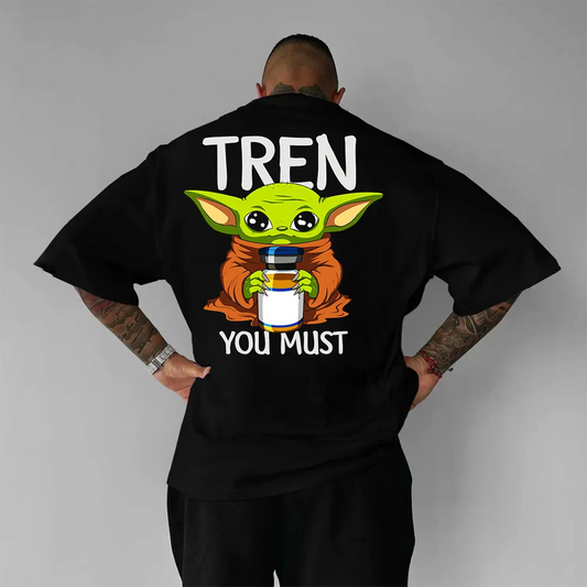 Tricou Unisex Oversized Tren You Must