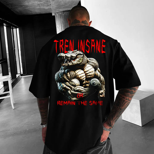 Tricou Unisex Oversized Tren Insane