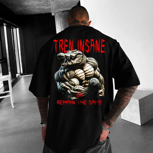 Tricou Unisex Oversized Tren Insane