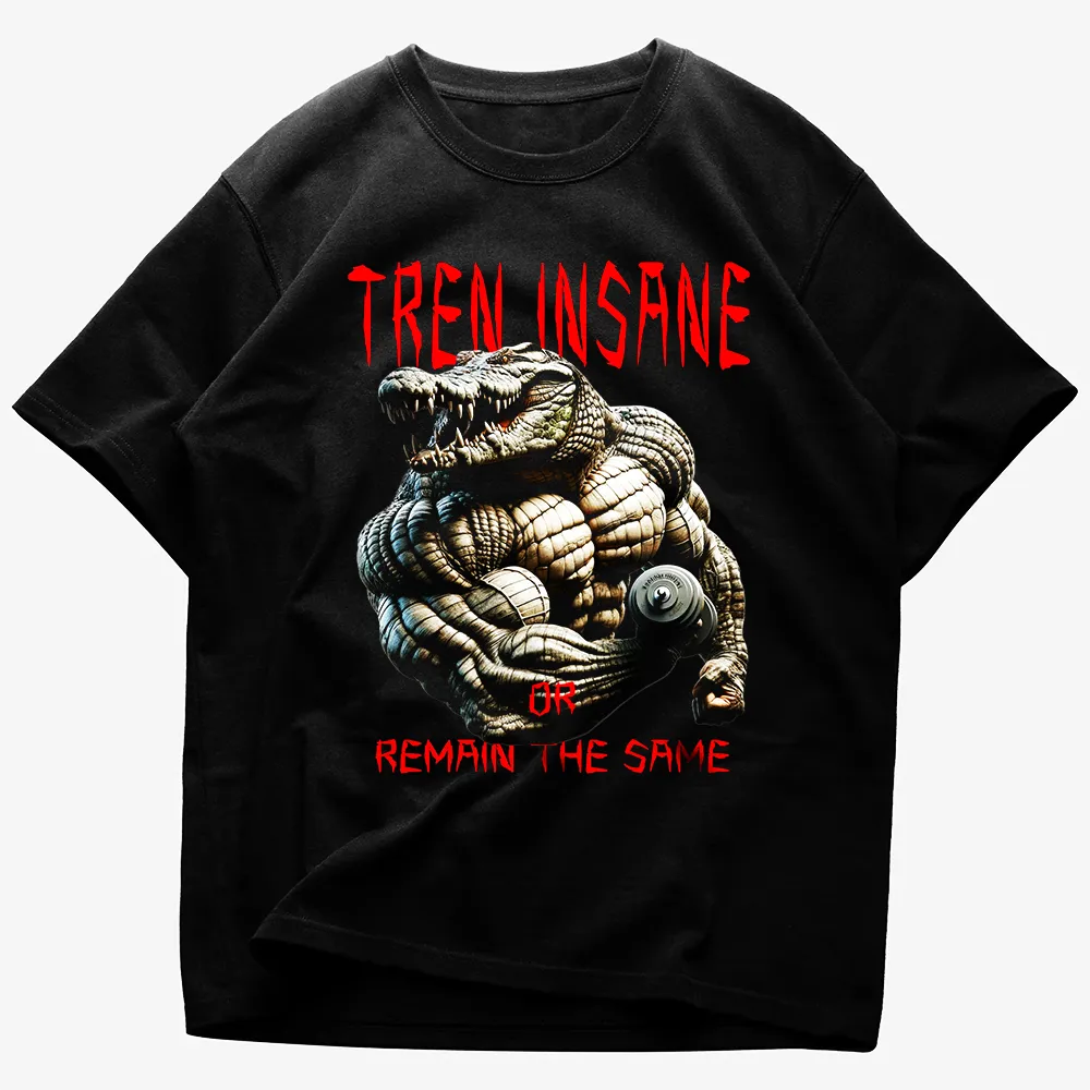 Tricou Unisex Oversized Tren Insane