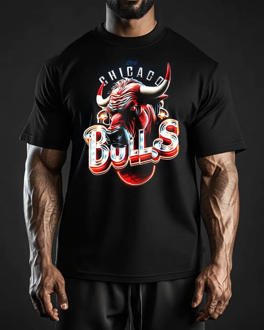 Tricou Unisex Oversized BullsBull