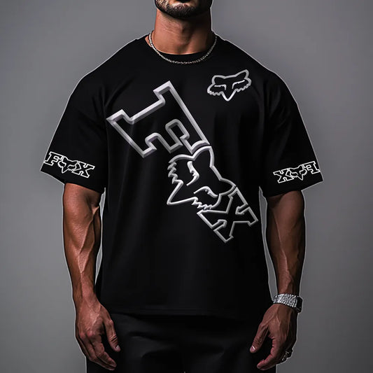 Tricou Unisex Oversized Foxxx graph