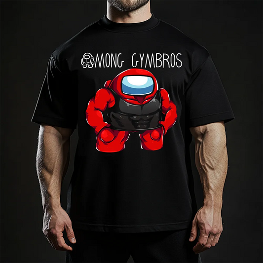 Tricou Unisex Oversized Among Gymbros