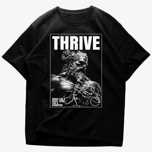 Tricou Unisex Oversized Thrive