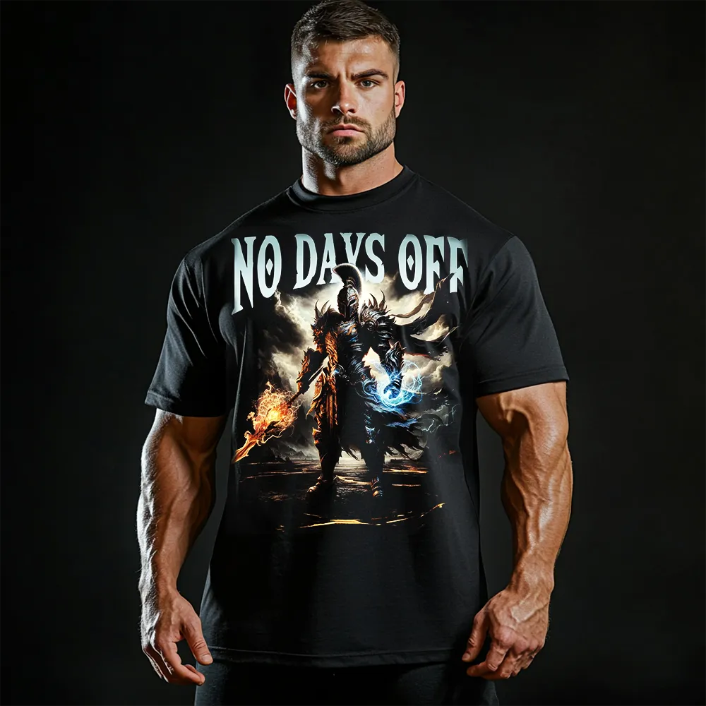 Tricou Unisex Oversized No Days Off n