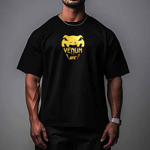 Tricou Unisex Oversized Venu Gold UFC