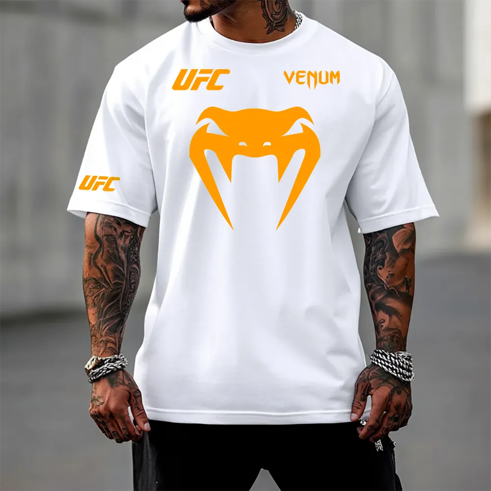Tricou Unisex Oversized VenuuUFC Or wh