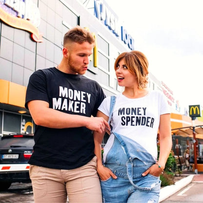 Tricouri pentru cupluri Money Maker