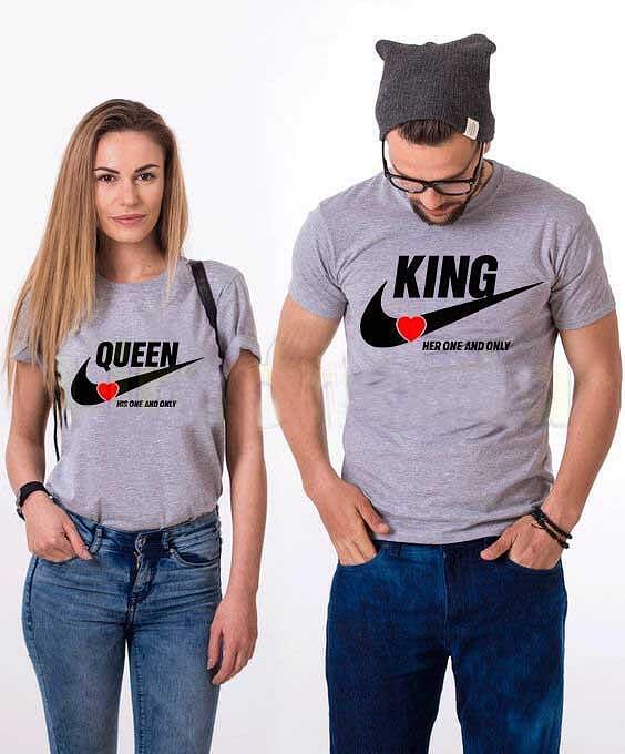 Tricouri pentru cupluri K and Q New