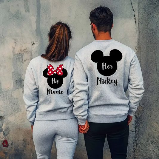 Unisex bluze pentru cupluri His / Her