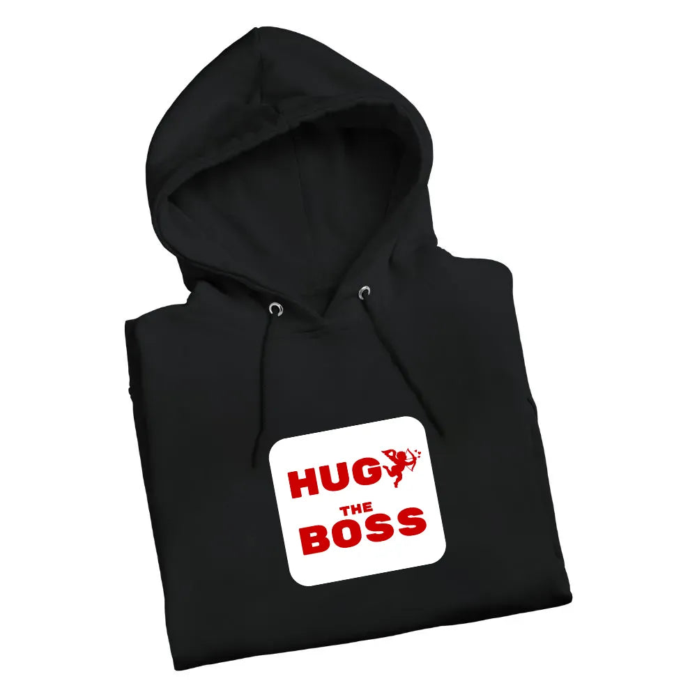 Unisex Hanorace pentru cupluri The Boss Black 2