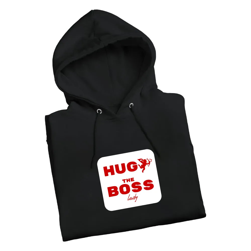 Unisex Hanorace pentru cupluri The Boss Black 2
